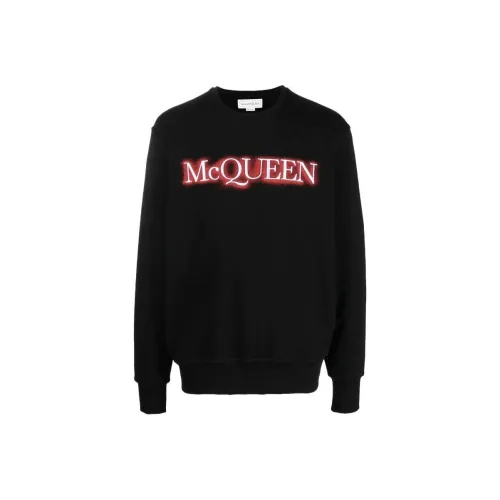 Alexander McQueen Черный Мужские Свитшоты