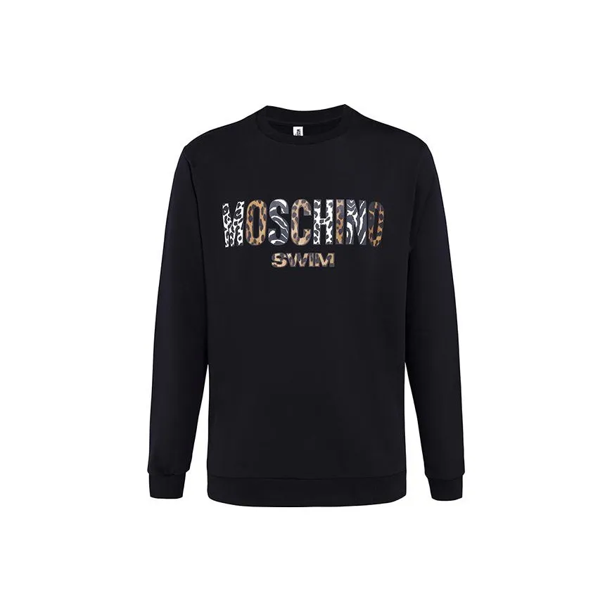 MOSCHINO Logo print Cotton Sweatshirt