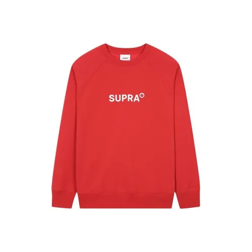SUPRA Красный Унисекс Свитшоты