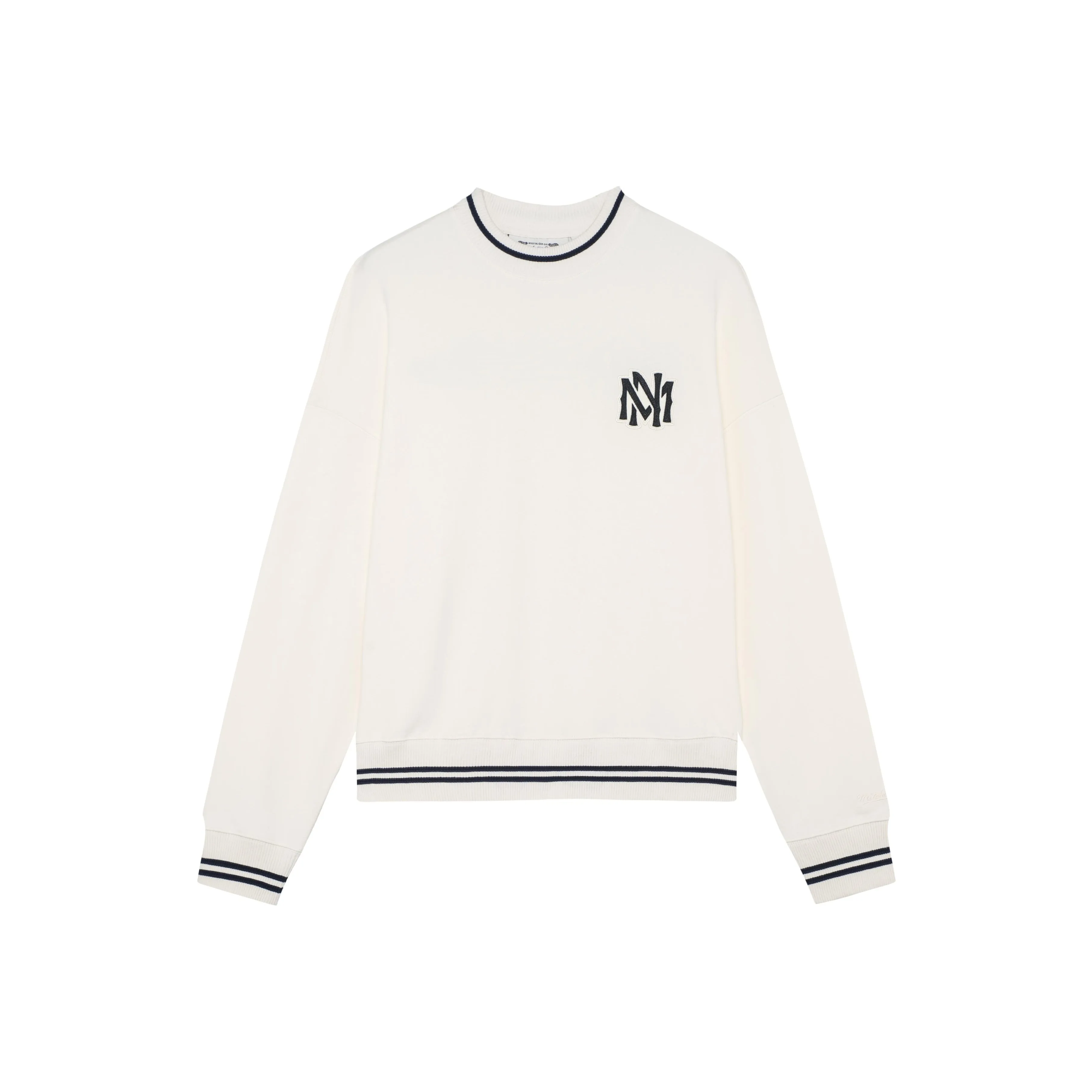 Mitchell Ness Белый Унисекс Свитшоты