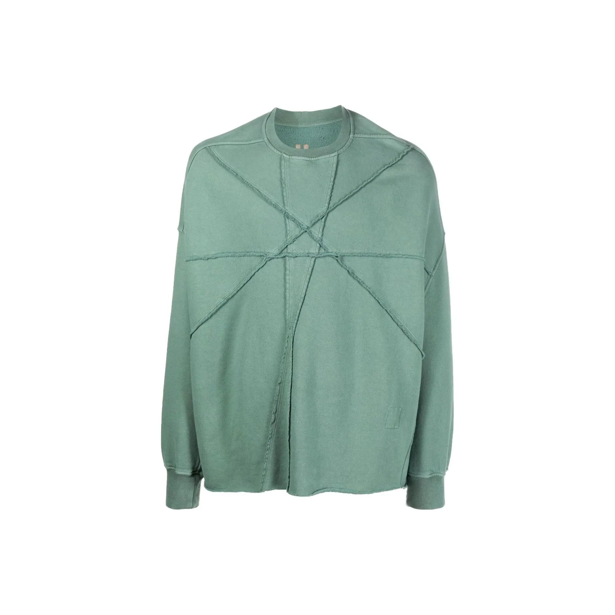 Rick Owens DRKSHDW Светло-зеленый Мужские Свитшоты