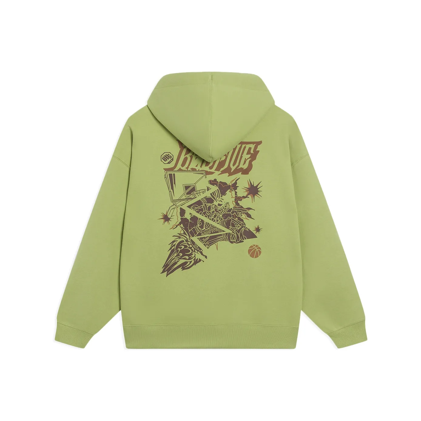 LiNing Sweatshirt Unisex Fresh Moss Green