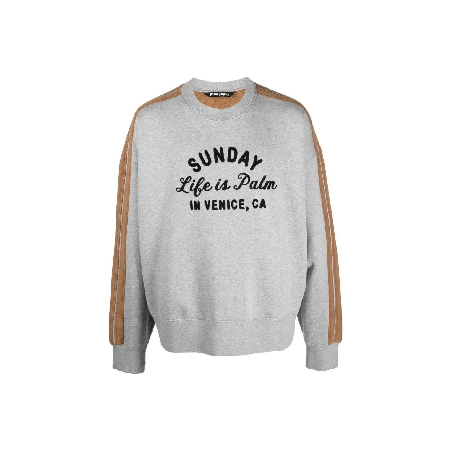 PALM ANGELS Свитшот Мужской Серый