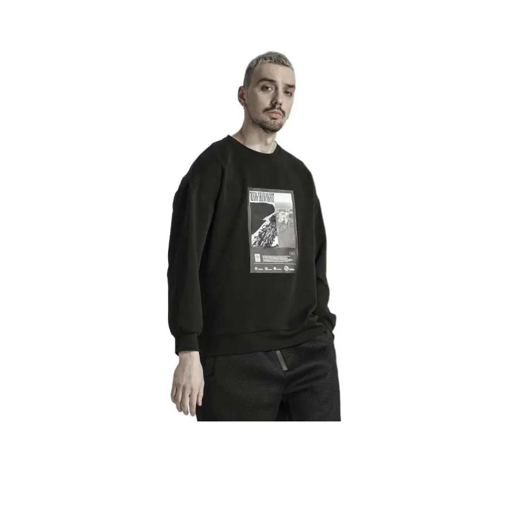 NORVINCY National Trend Без капюшона 100% хлопок Пуловер Толстовка Унисекс