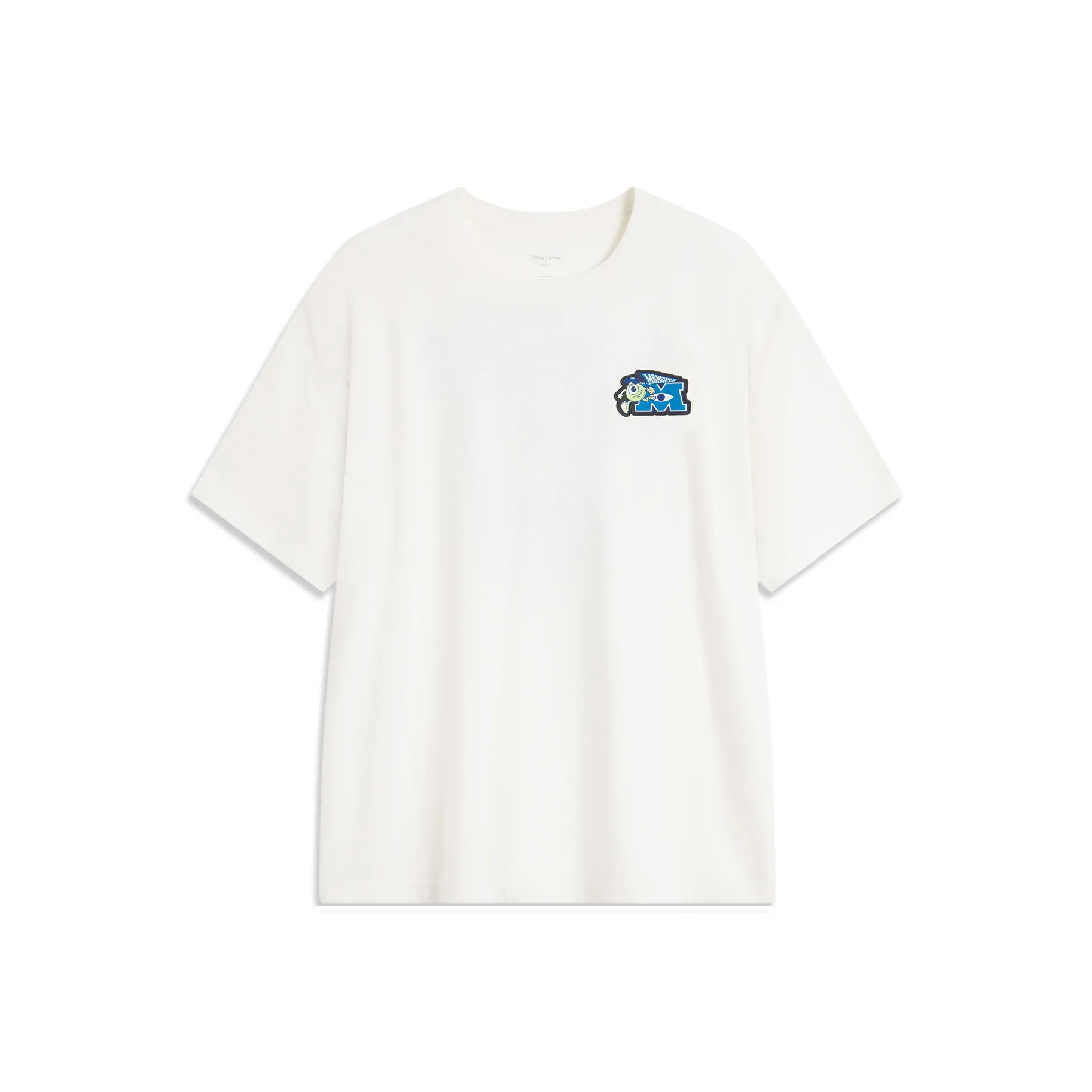 LiNing x DISHINIGUAISHOUDAXUELIANMING Disney T Shirt Unisex Ivory