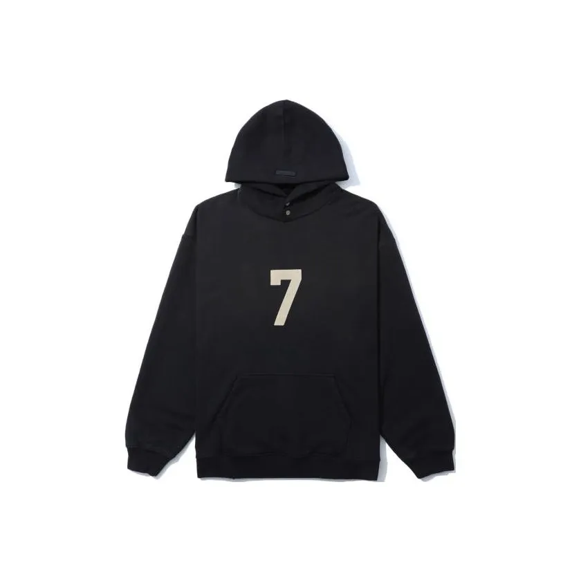 Fear Of God 7 HOODIE Sweatshirt Men's Black