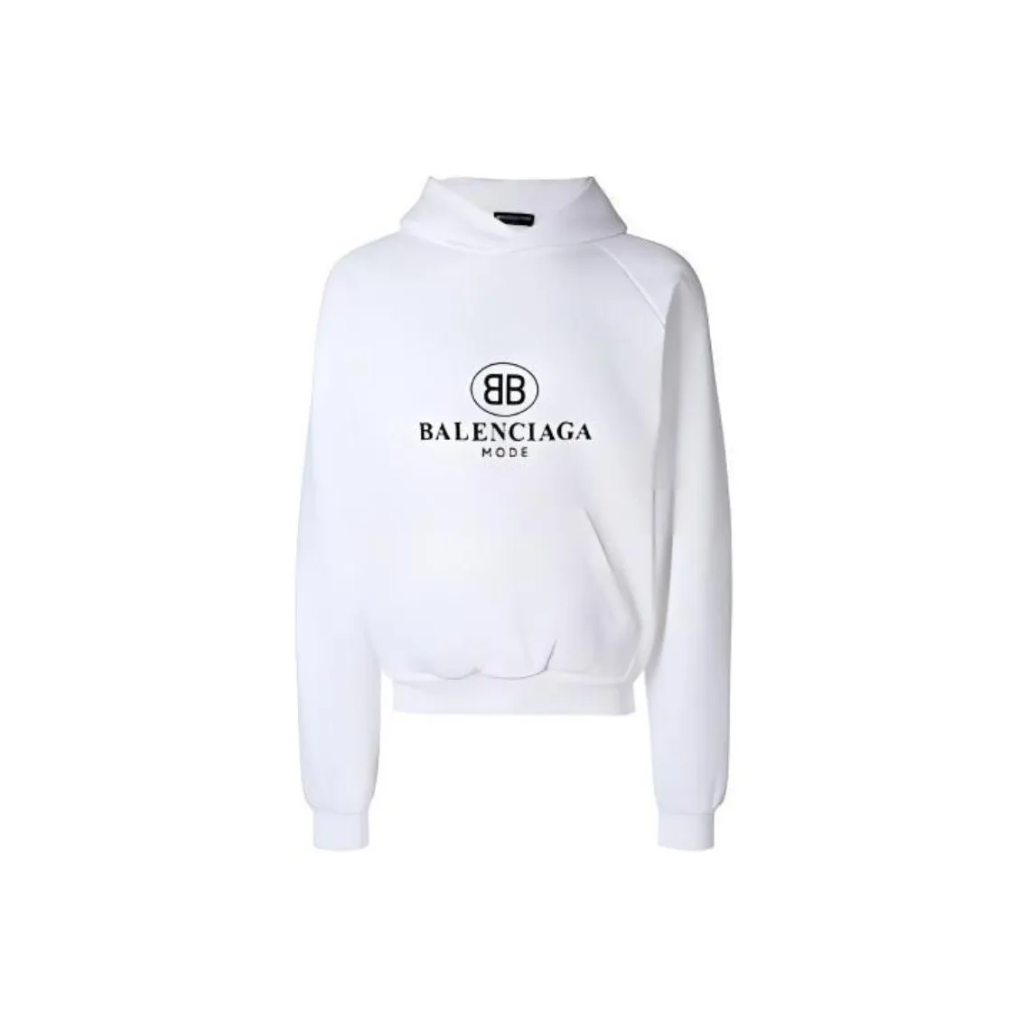 Balenciaga SS22 Свитшот Регулярный крой Мужской Белый