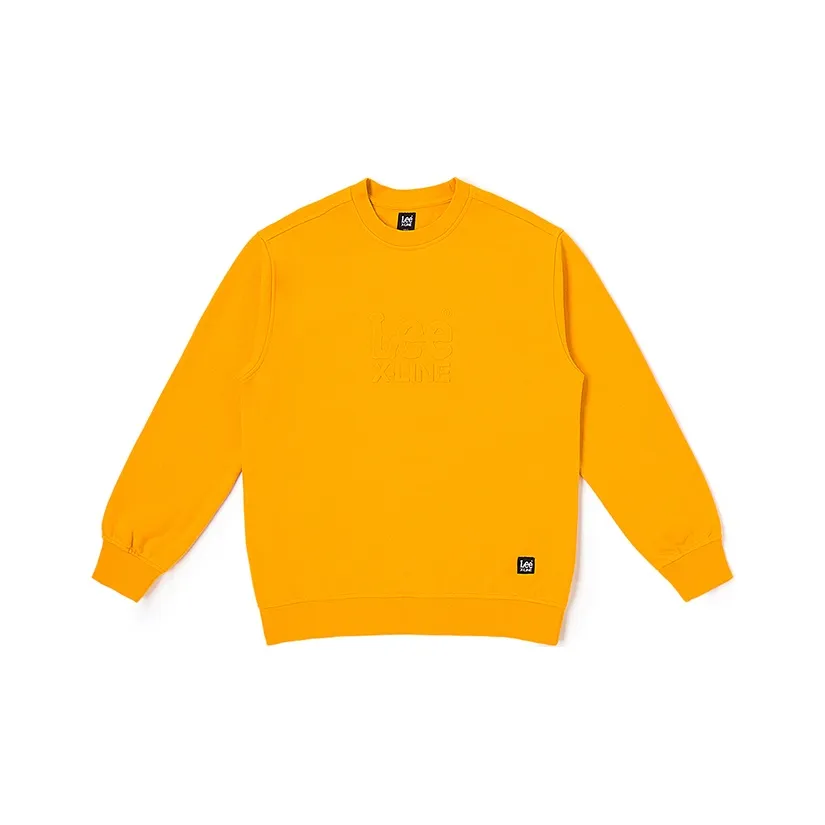 Lee Xline Желтый Унисекс Свитшоты