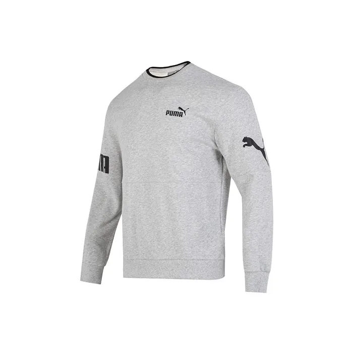 PUMA Серый Мужской Свитшот