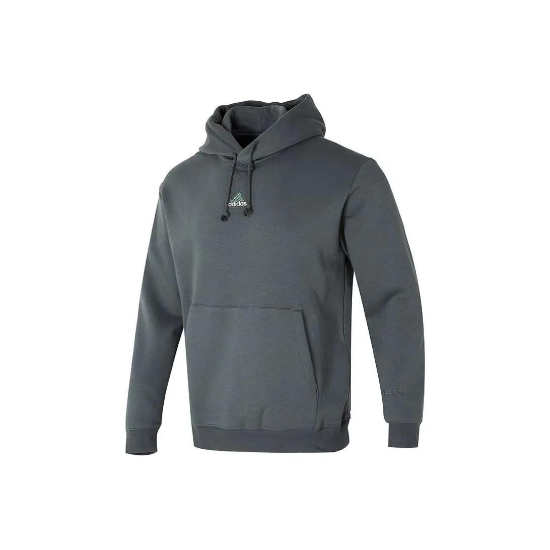 Adidas Свитшот Мужской Темно-Серый