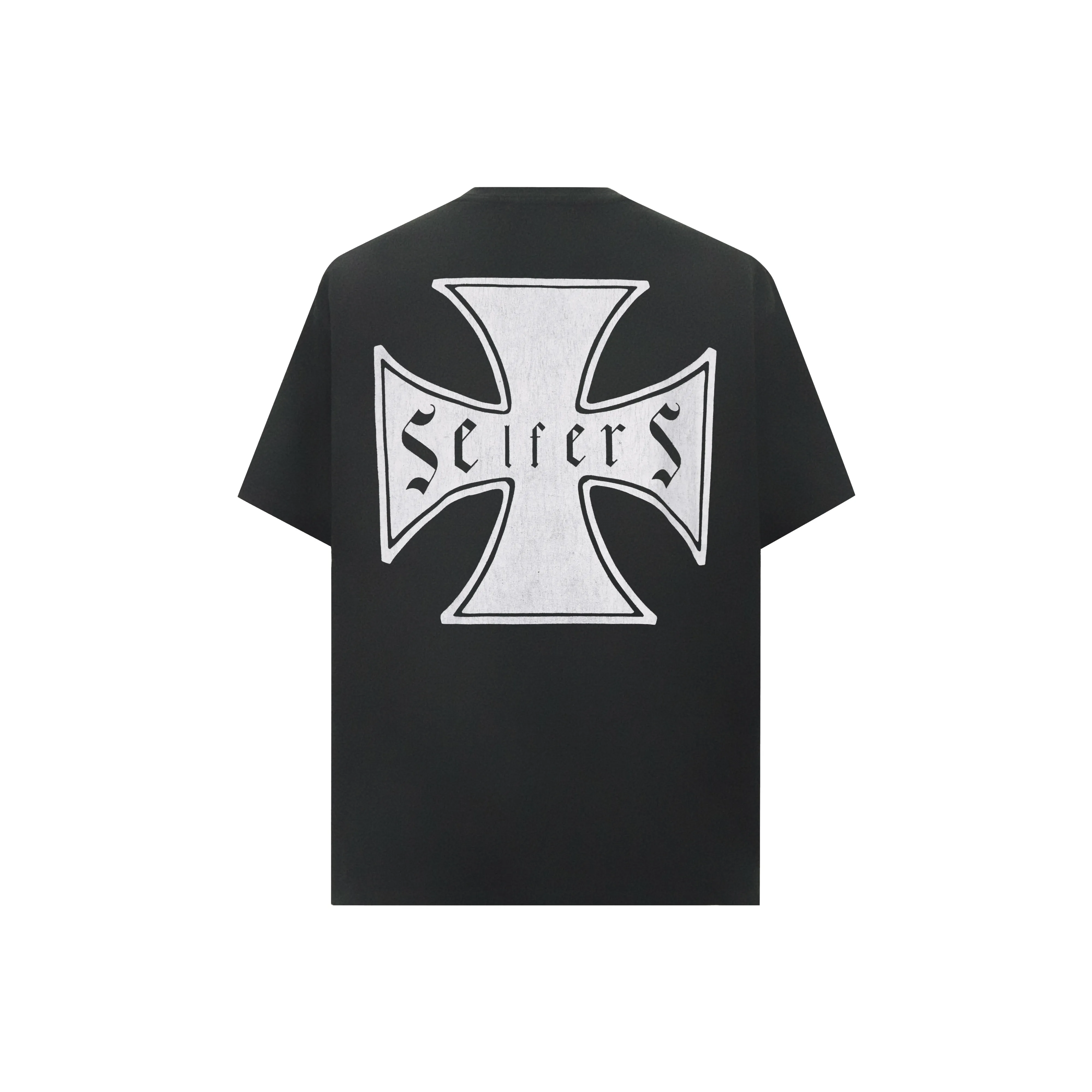 Askyurself T-Shirt Унисекс Выстиранный Черный