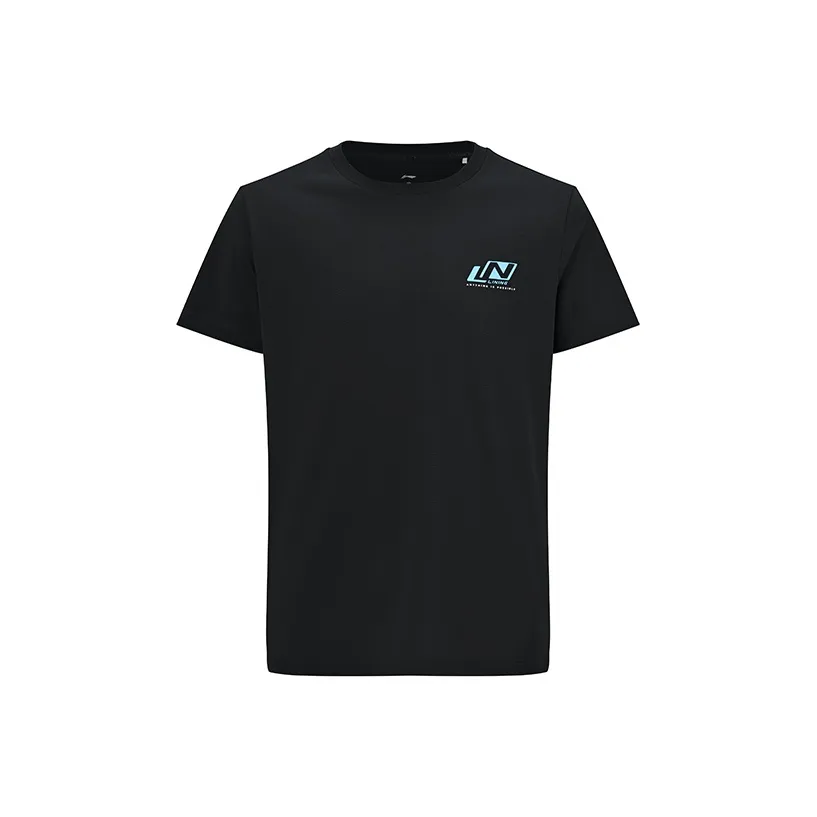 LiNing Table Tennis Series T Shirt Unisex Black