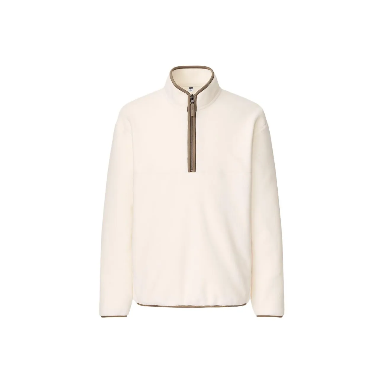 UNIQLO Сливочный Мужской Свитшот