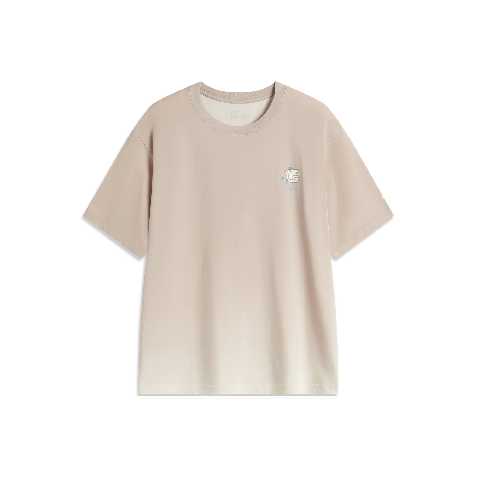 LiNing Sports Life Collection T Shirt Men's Dusty Gray
