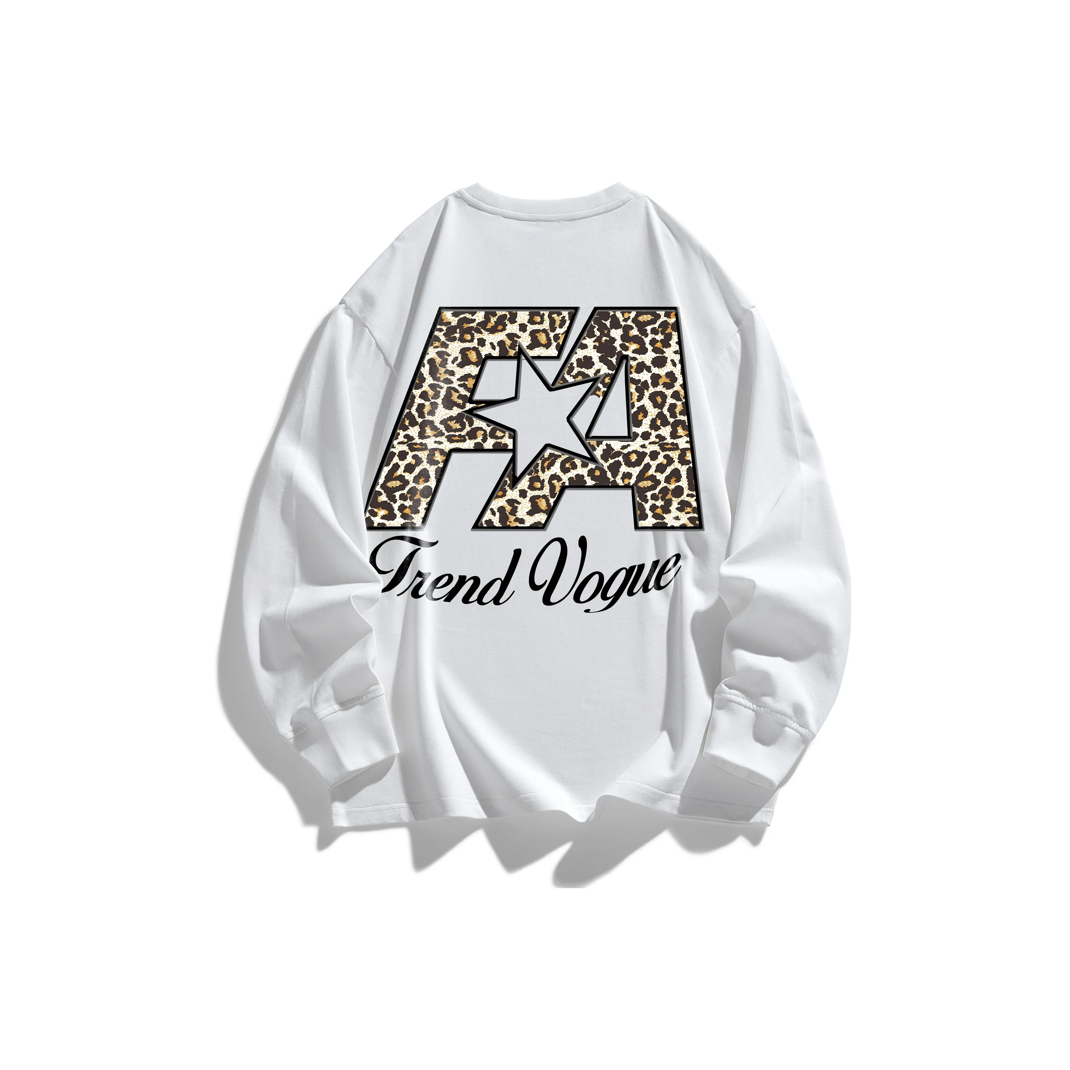 FAVEPOP Длинный рукав Т-рубашка Унисекс