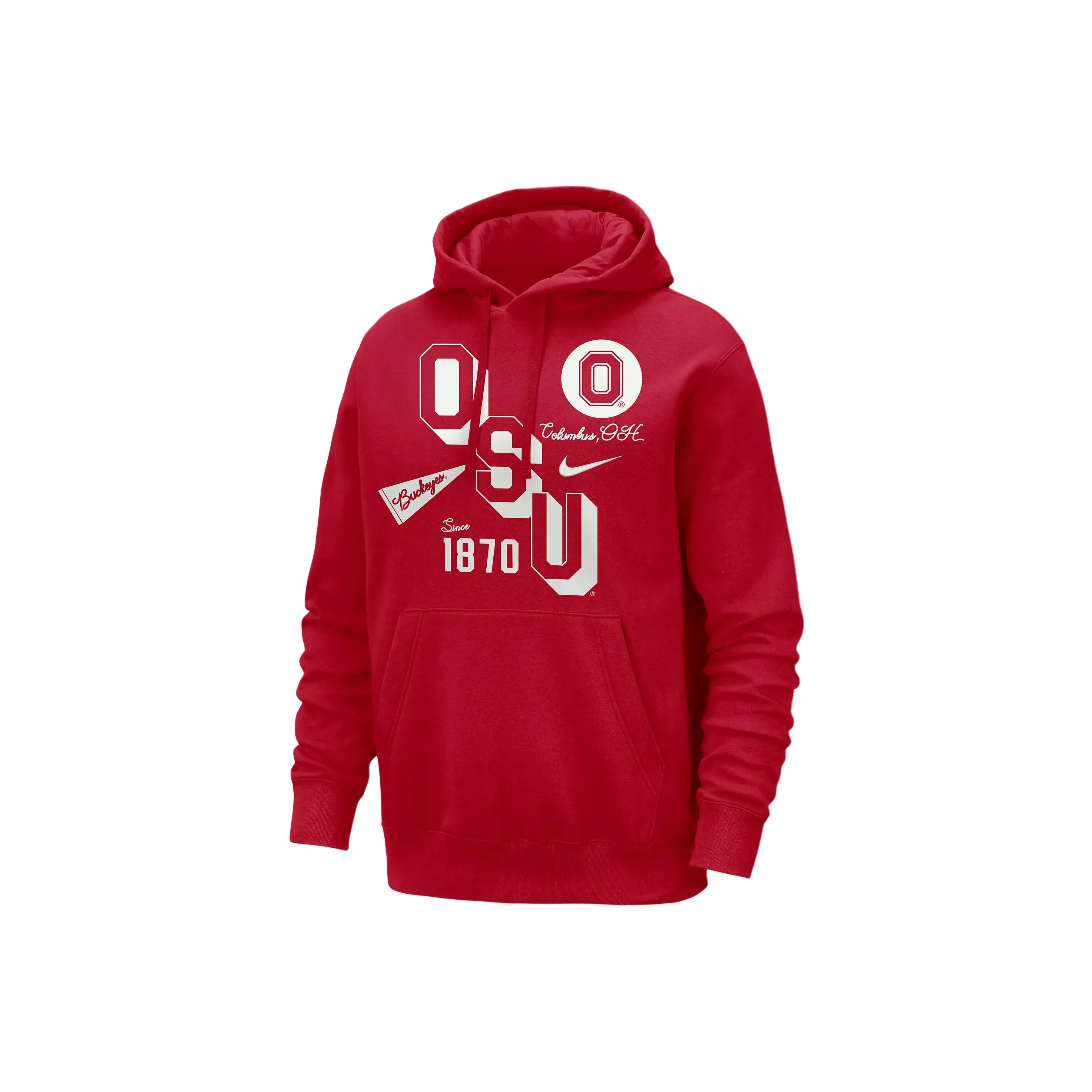 Nike Ohio State Club Men's Nike College Hoodie