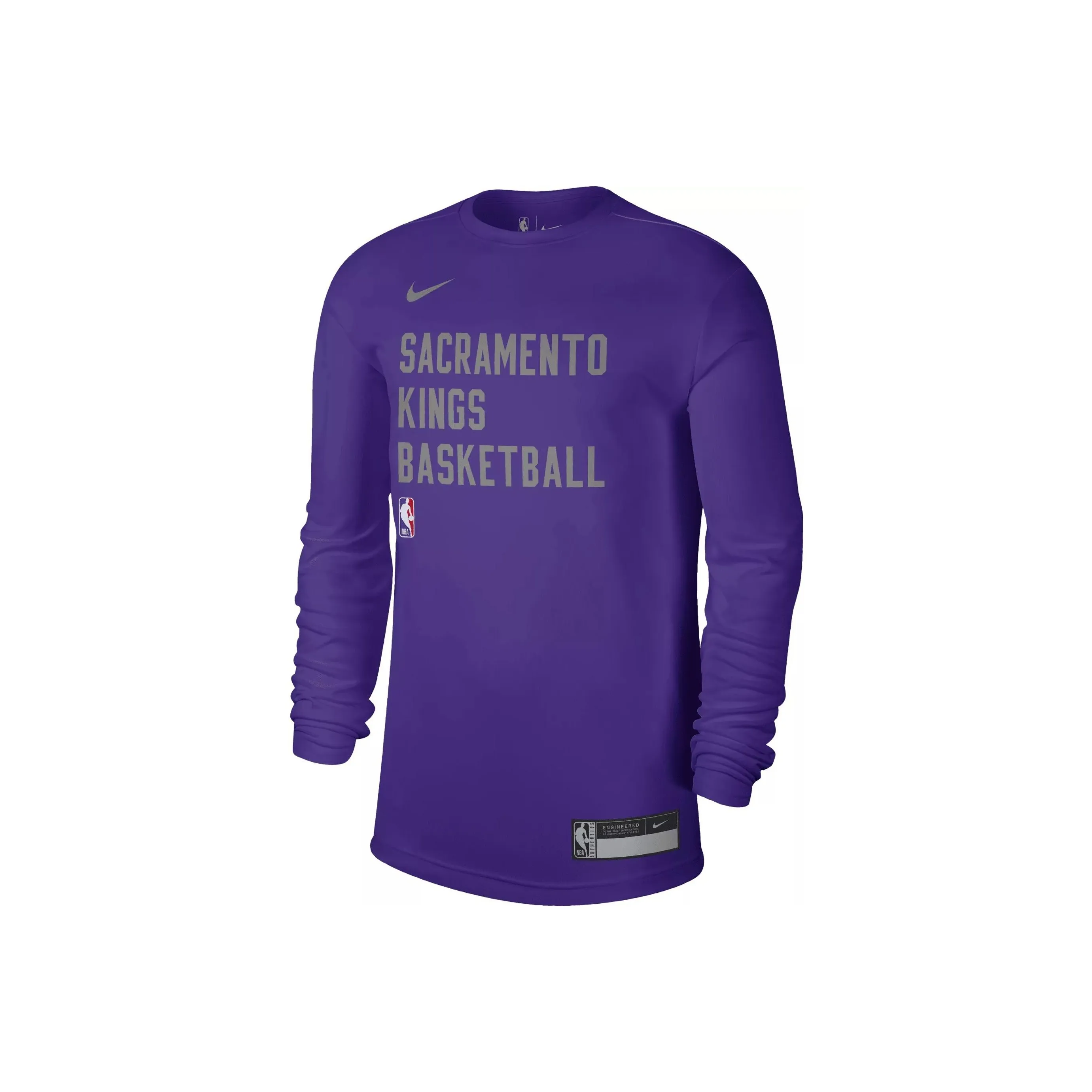 Nike x NBA Dri Fit Sacramento Kings T-Shirt Унисекс Фиолетовый