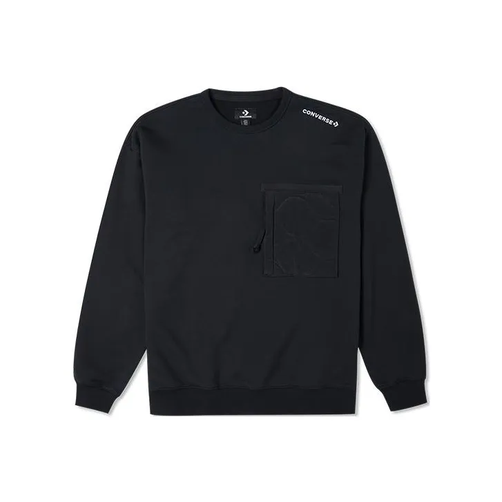 Конверс Черные Мужские Свитшоты