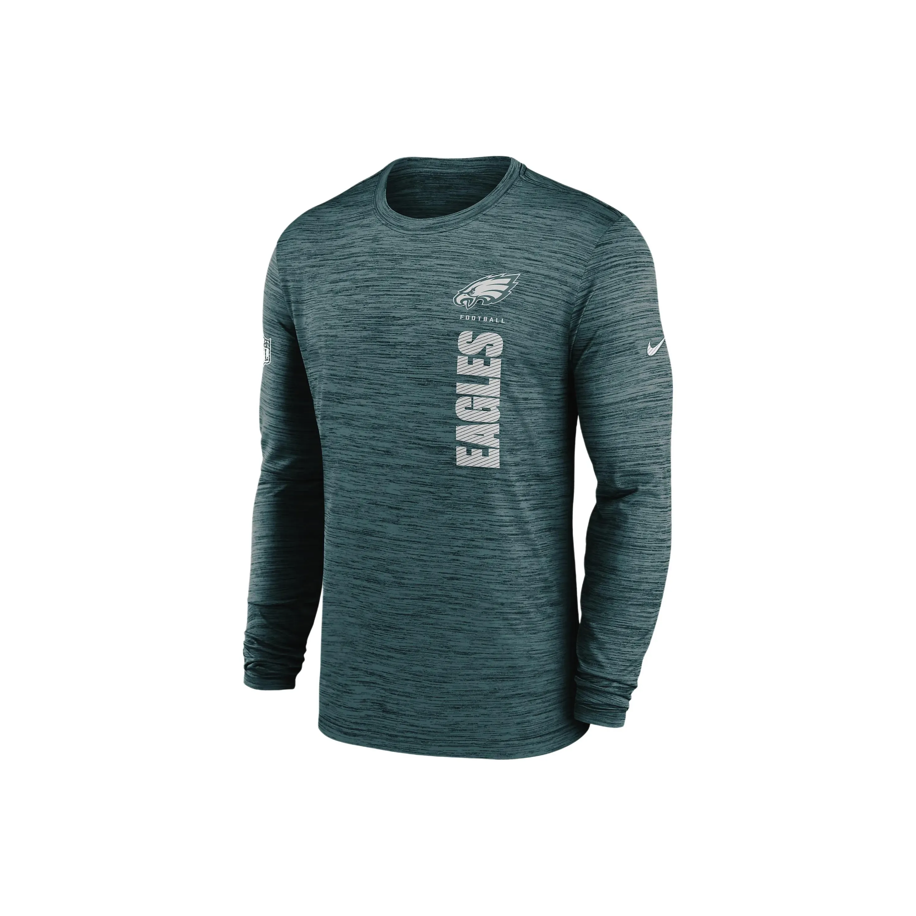 Nike Philadelphia Eagles Sideline Velocity Men's Nike Dri FIT Nfl Long Sleeve T Shirt