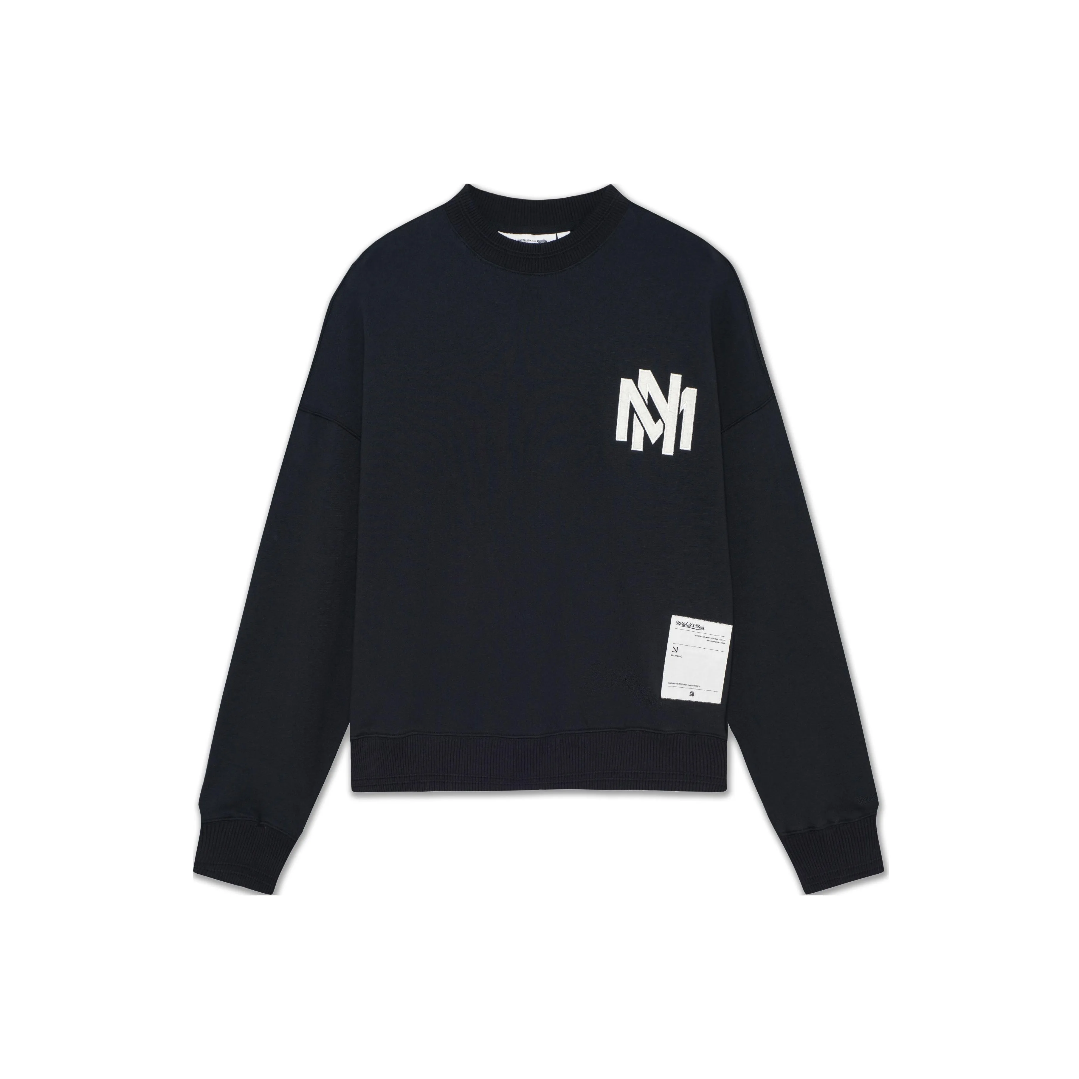 Mitchell Ness Черный Унисекс Свитшоты