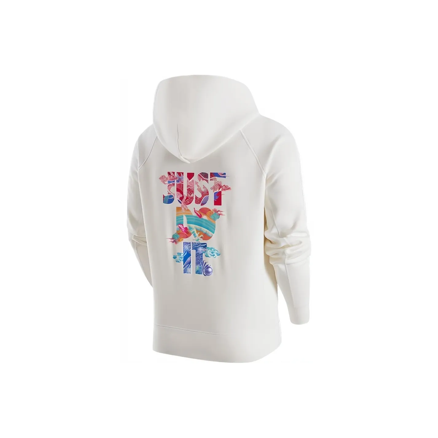 Nike Dragon New Year's Collection Толстовка Мужской Парусный Белый