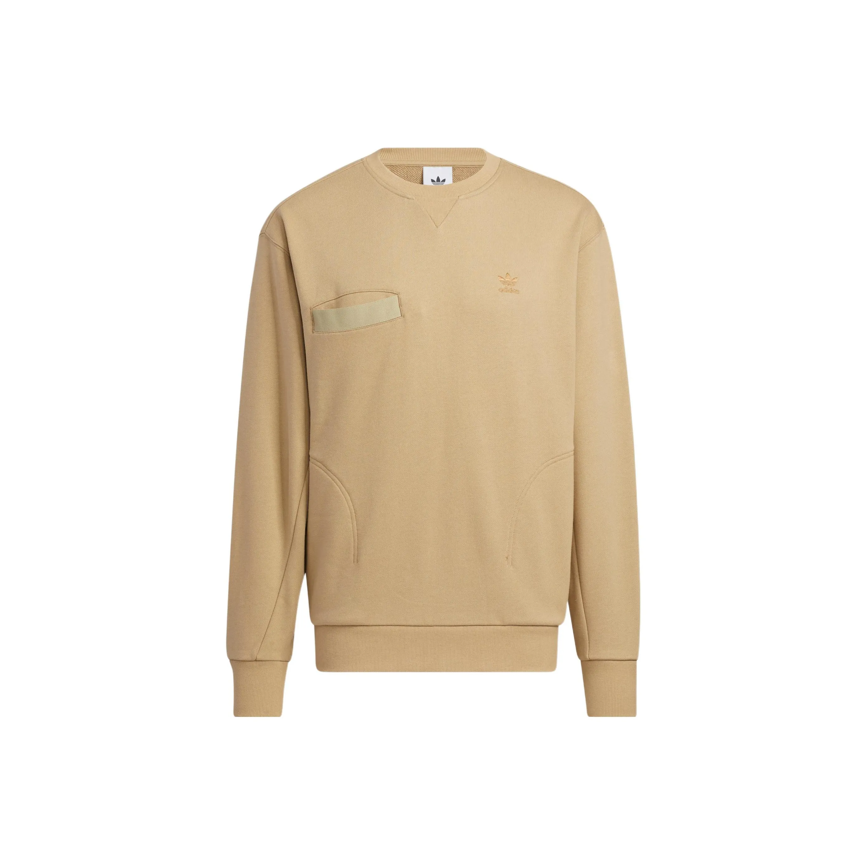 Adidas Originals Ww Crew Sweatshirts Men's Khaki