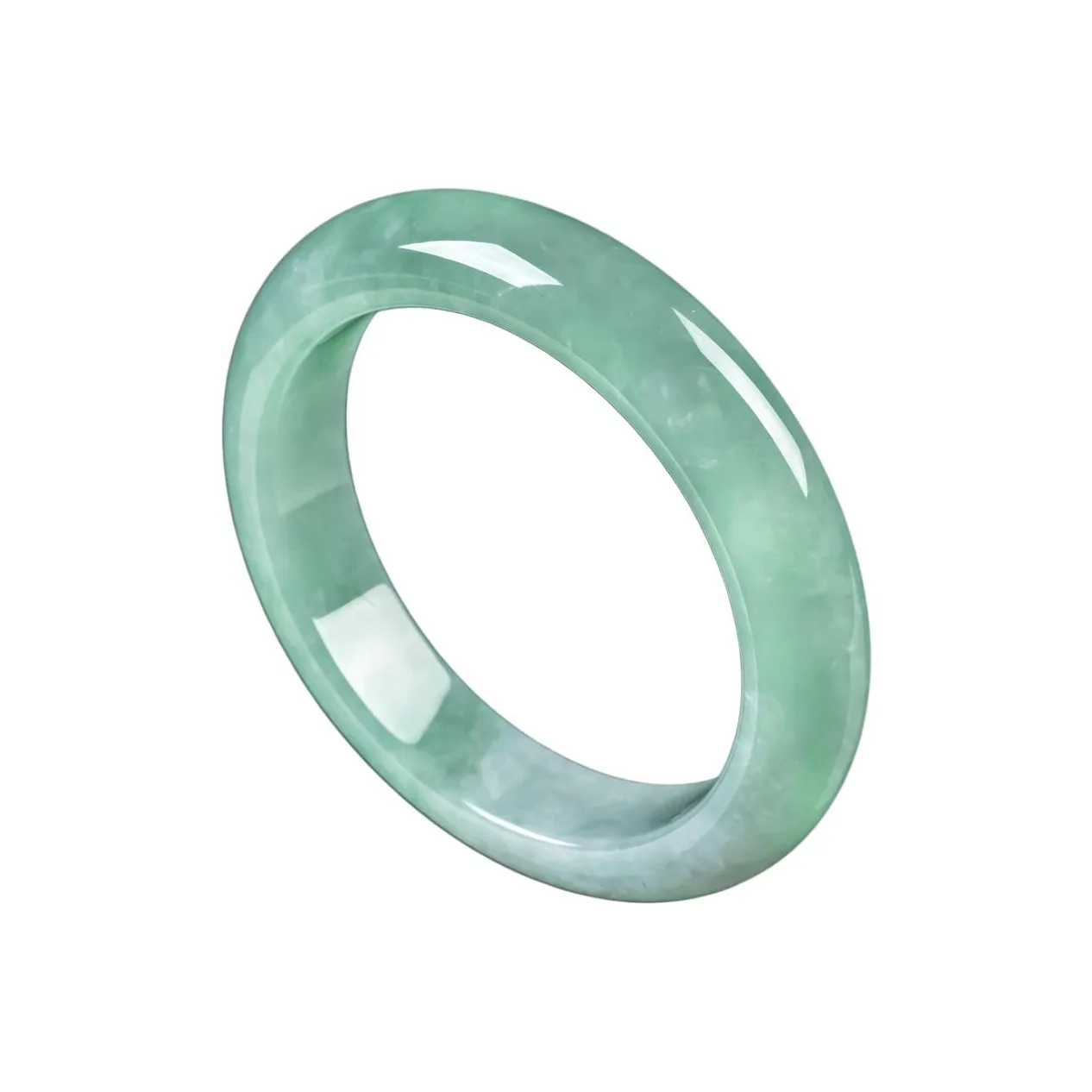 YUANLINYU Ice Glutinous Jadeite Bangles Women's