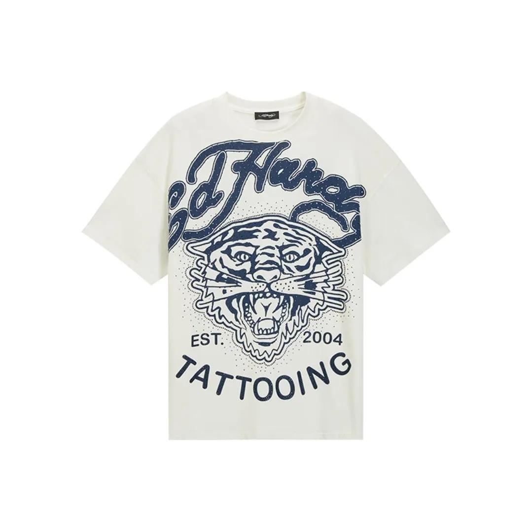 Ed Hardy T Shirts Men's White