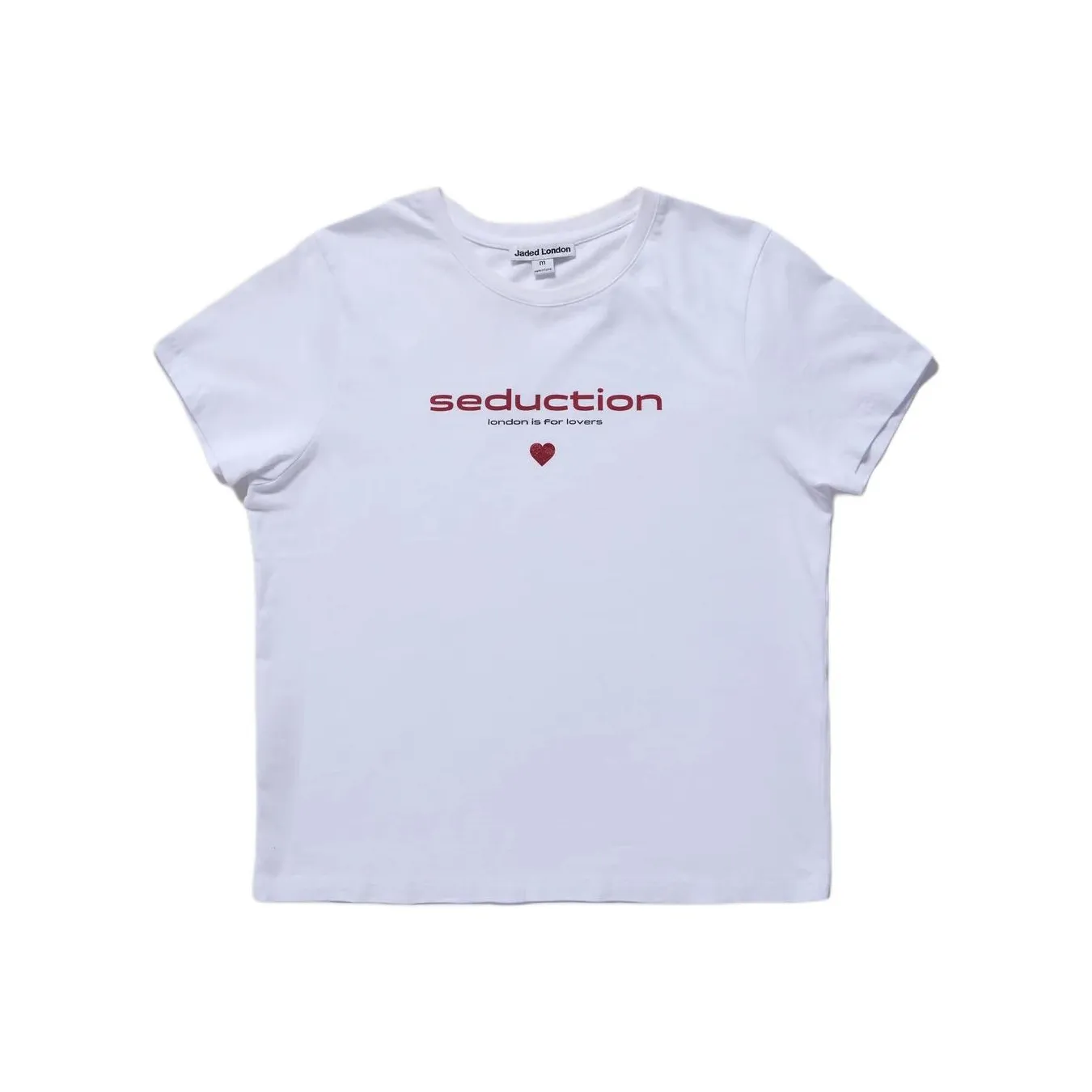 Jaded London SS24 Fantasy Store Series T Shirt Men's White/White