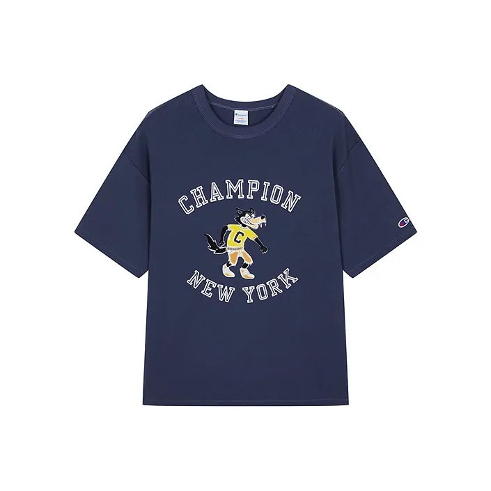 Champion SS25 T-Shirt Японская версия Унисекс