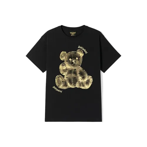 BOY LONDON Черная унисекс футболка