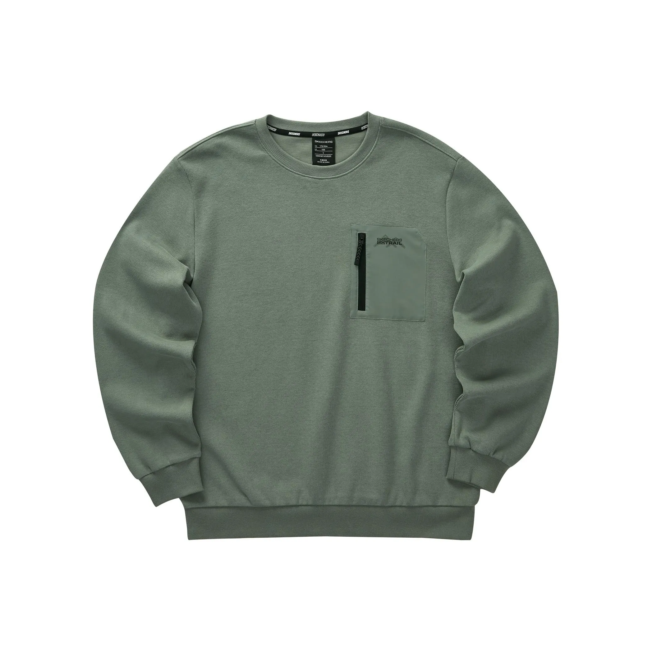 Skechers Stroll Sweatshirts Men's Dracaena Green/035Z