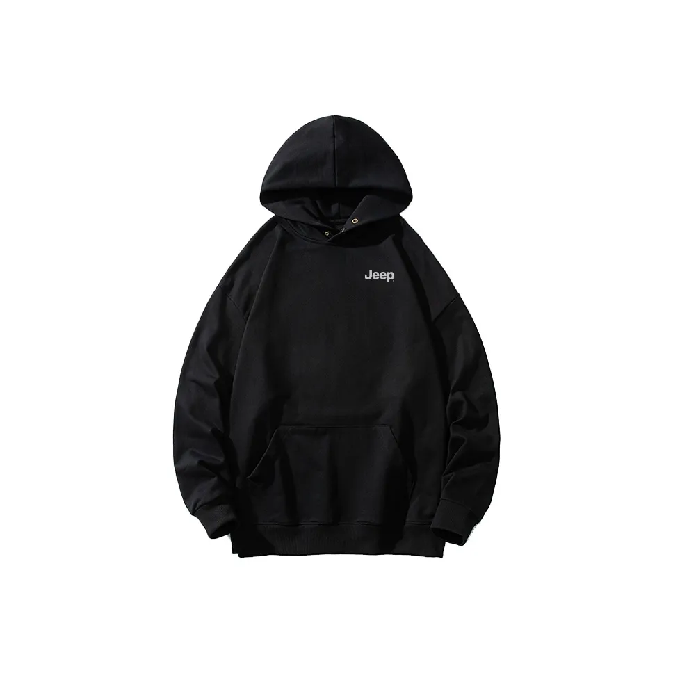 Jeep Large Pocket Pullover Hoodie Unisex