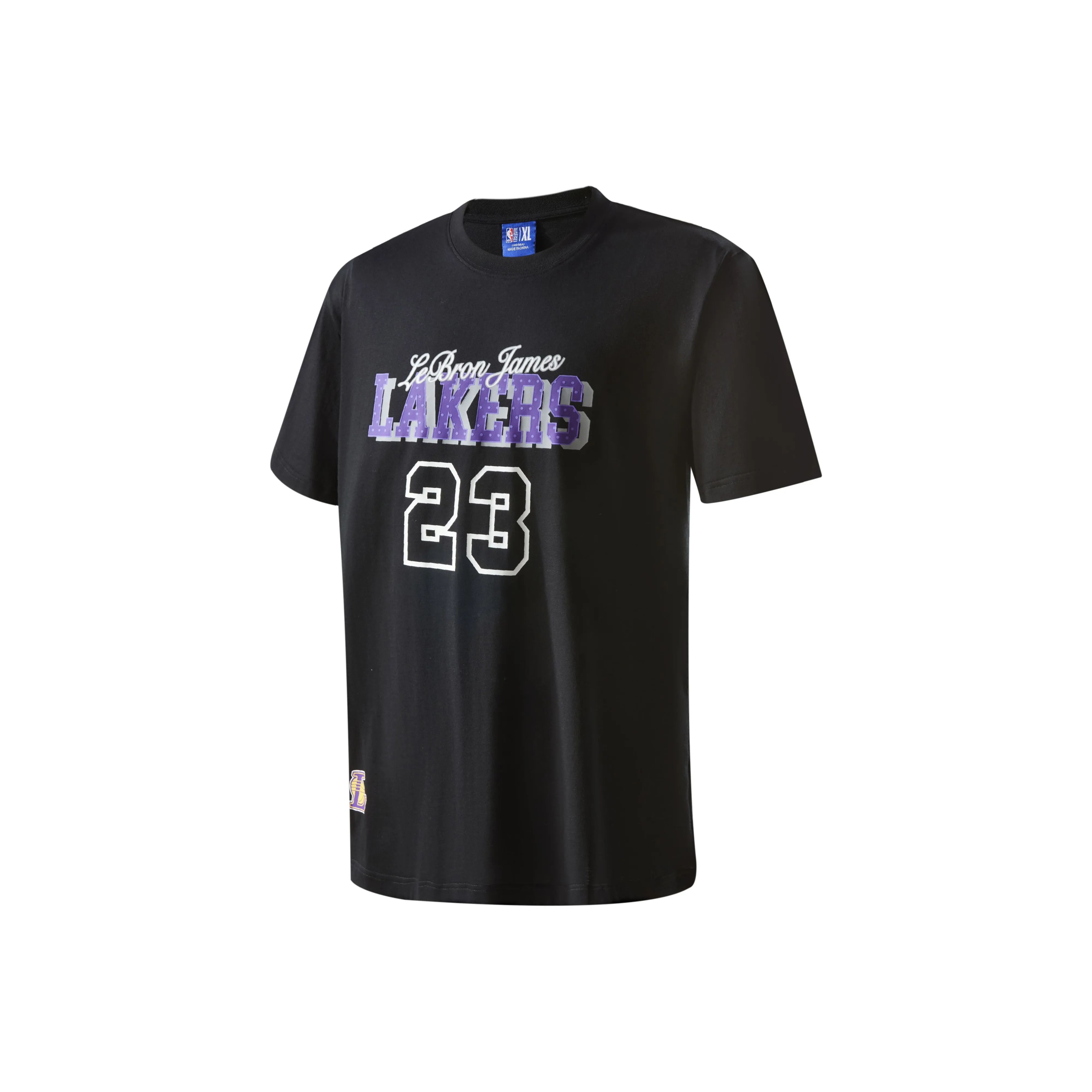NBA Lakers T Shirts Unisex Black