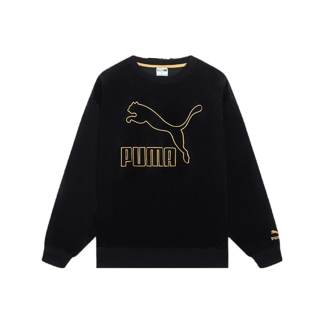 PUMA Core Crew Мужские Толстовки Черные