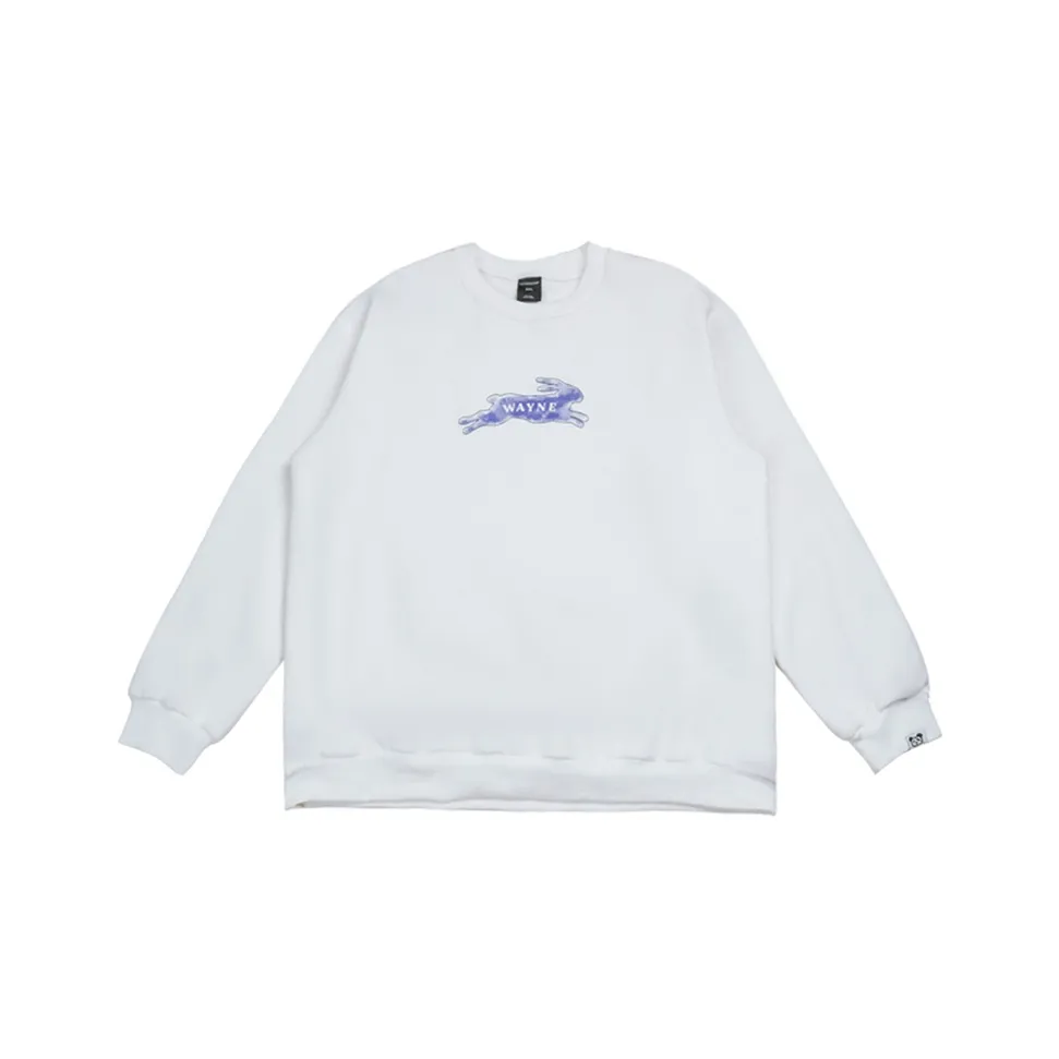 WAYNEXZAVIER Sweatshirt Men's White