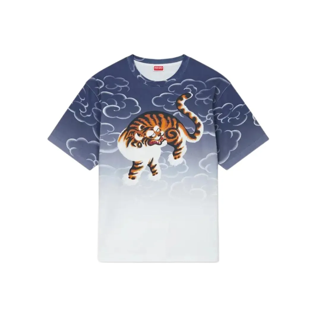 KENZO Cloud Tiger Crew Neck T Shirt