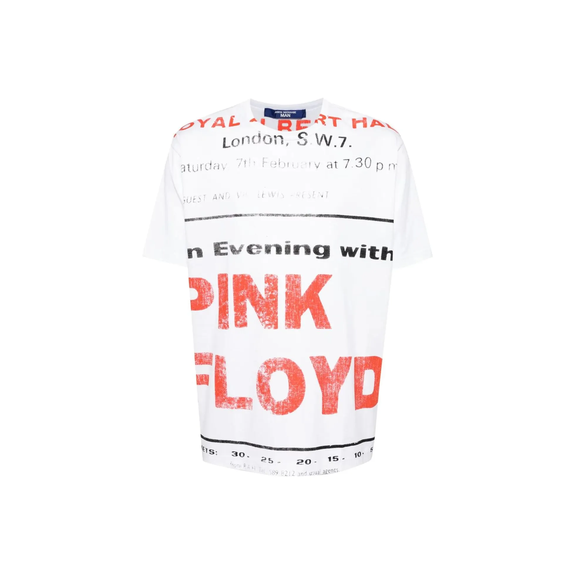 JUNYA WATANABE Pink Floyd Printed Crewneck T Shirt