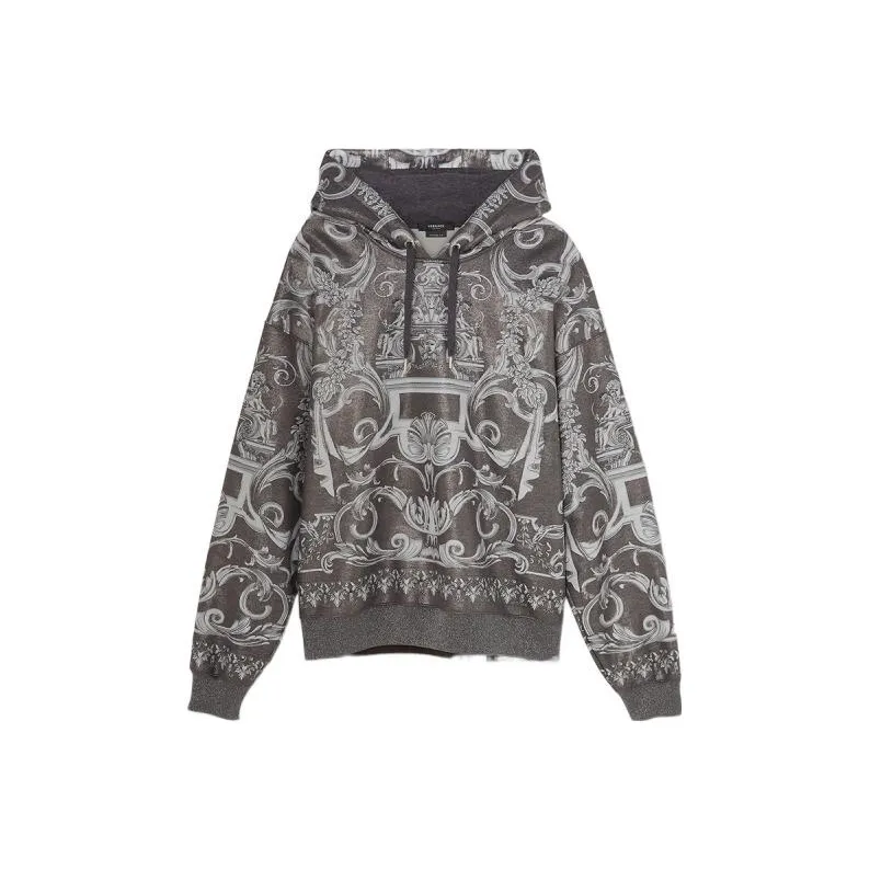 VERSACE Серый Мужской Свитшот