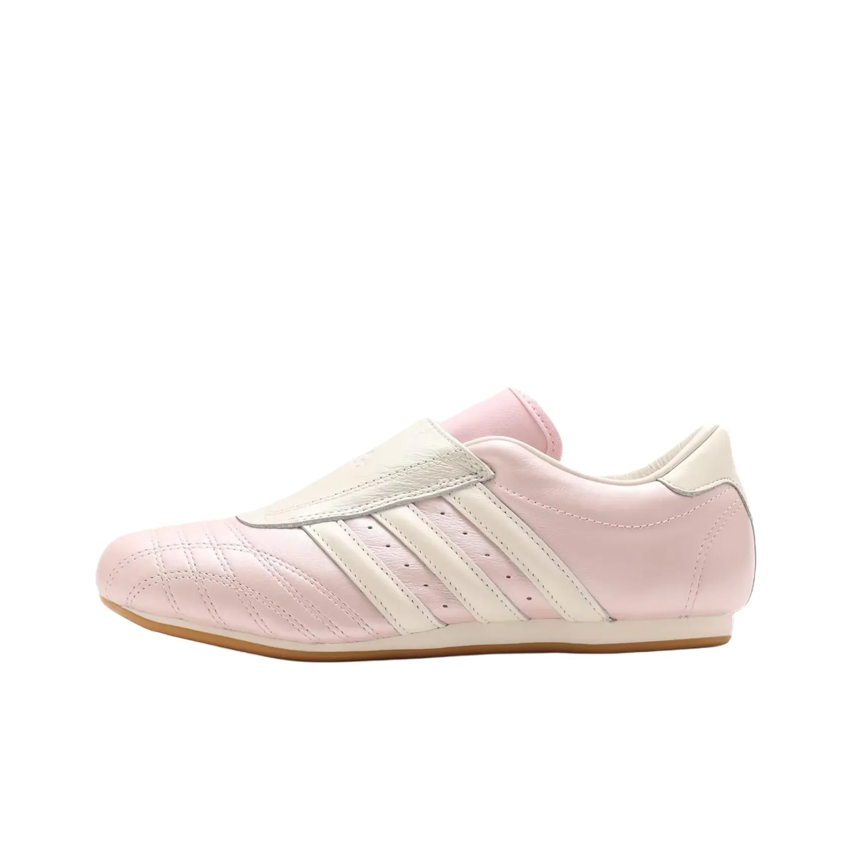 Adidas Taekwondo Slip-resistant Abrasion-resistant Low-top Training Shoes Women's Pink Beige