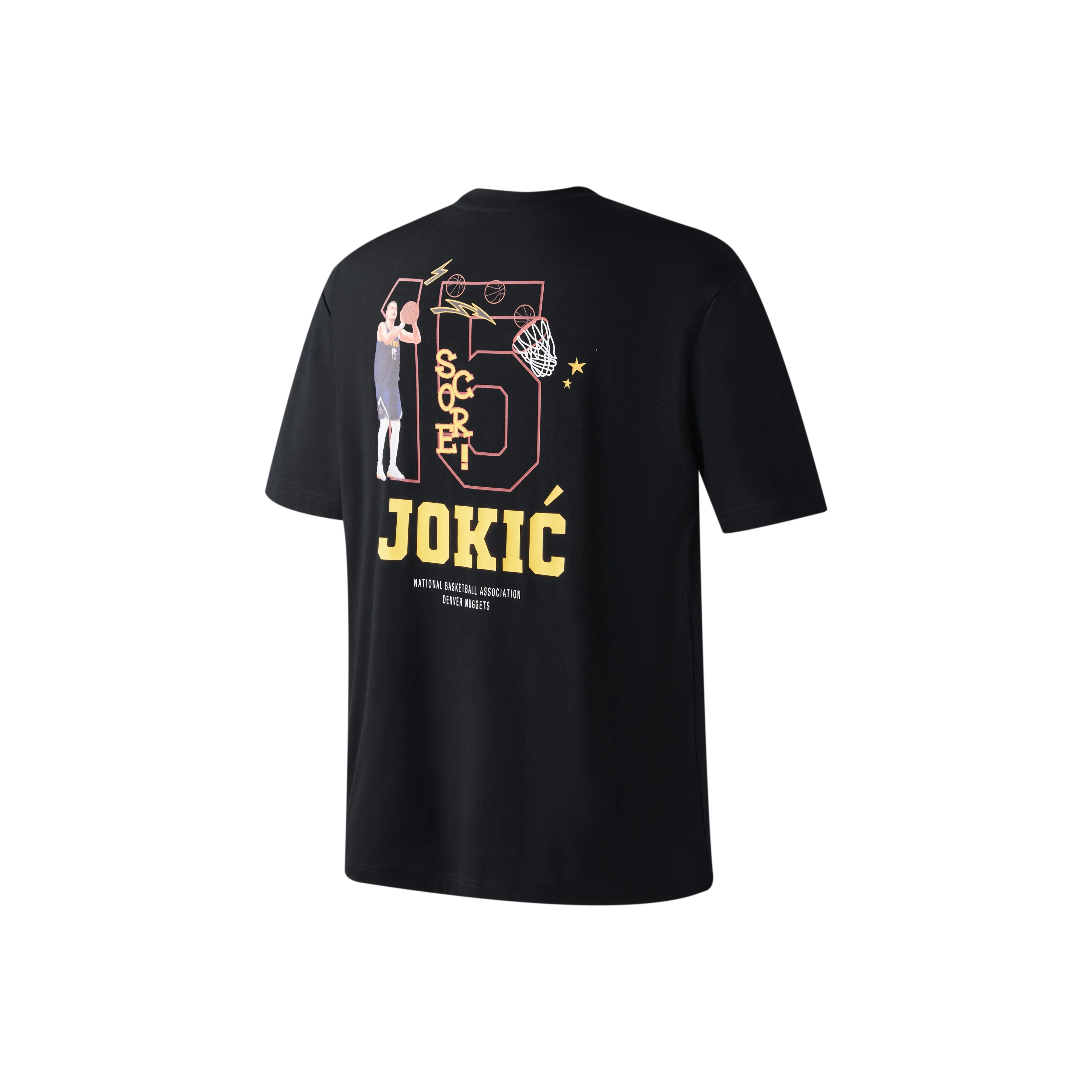 NBA Digging Gold Черный Унисекс Футболки