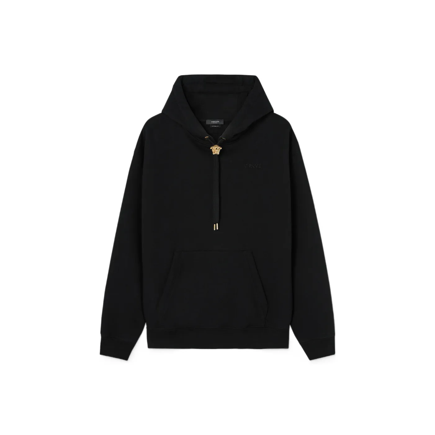 VERSACE Medusa Head Detailed Drawstring Hoodie