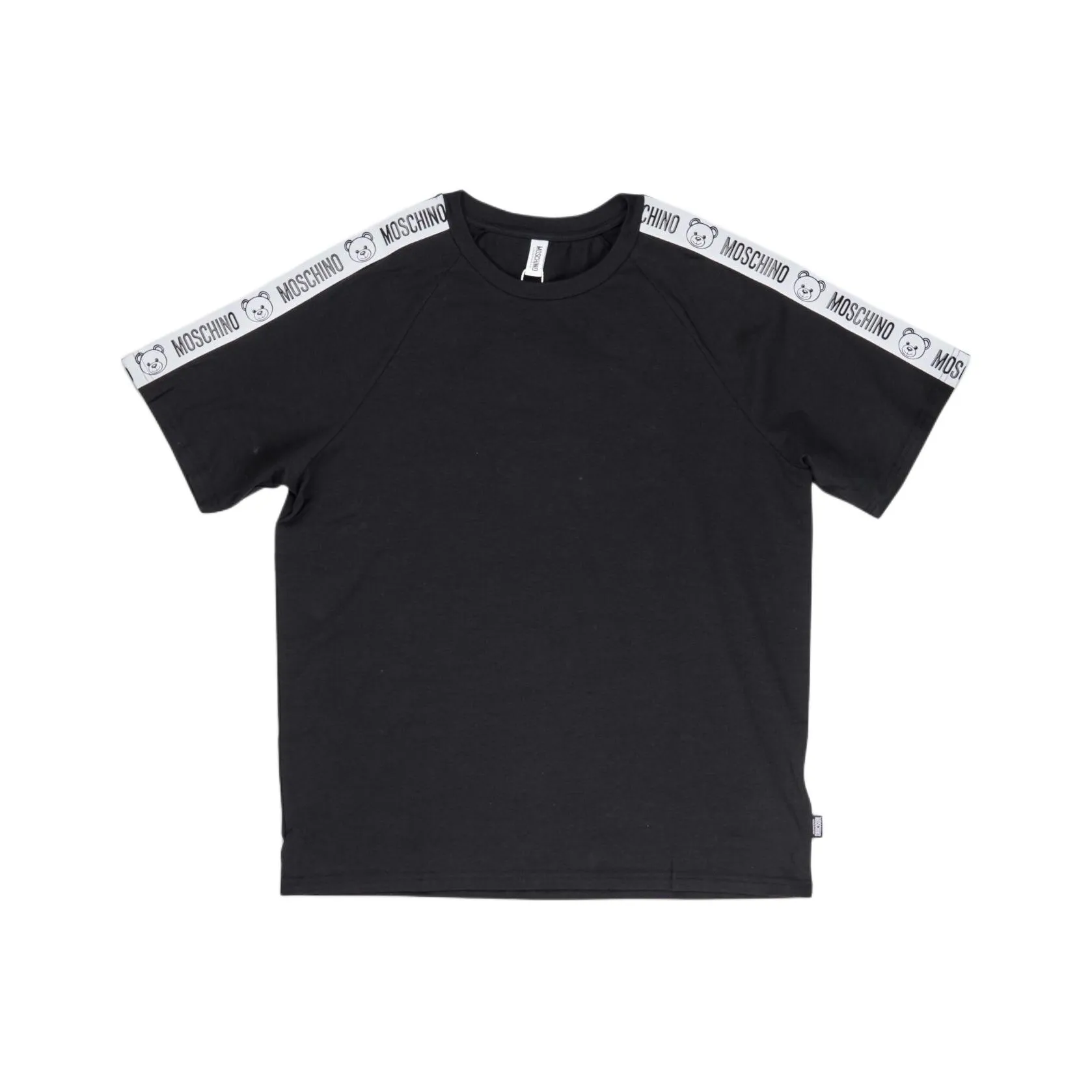 MOSCHINO Мужские черные T-рубашки