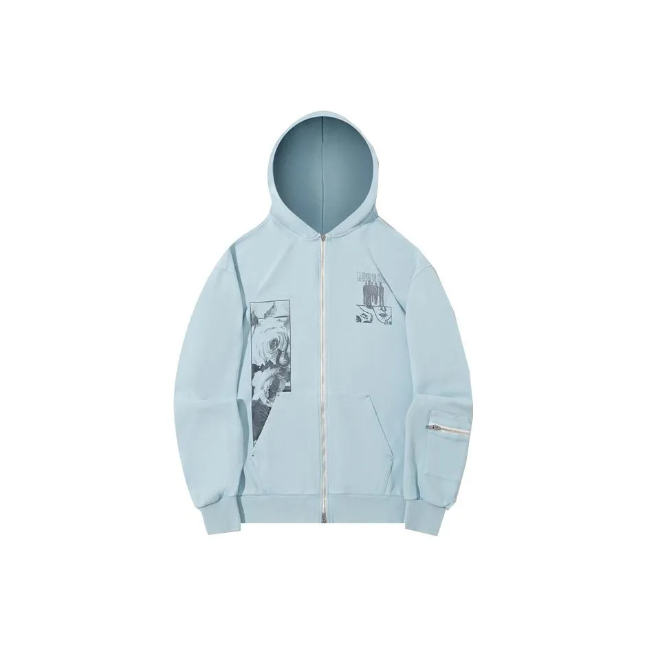 LiNing Sweatshirts Unisex Forget Me Not Blue