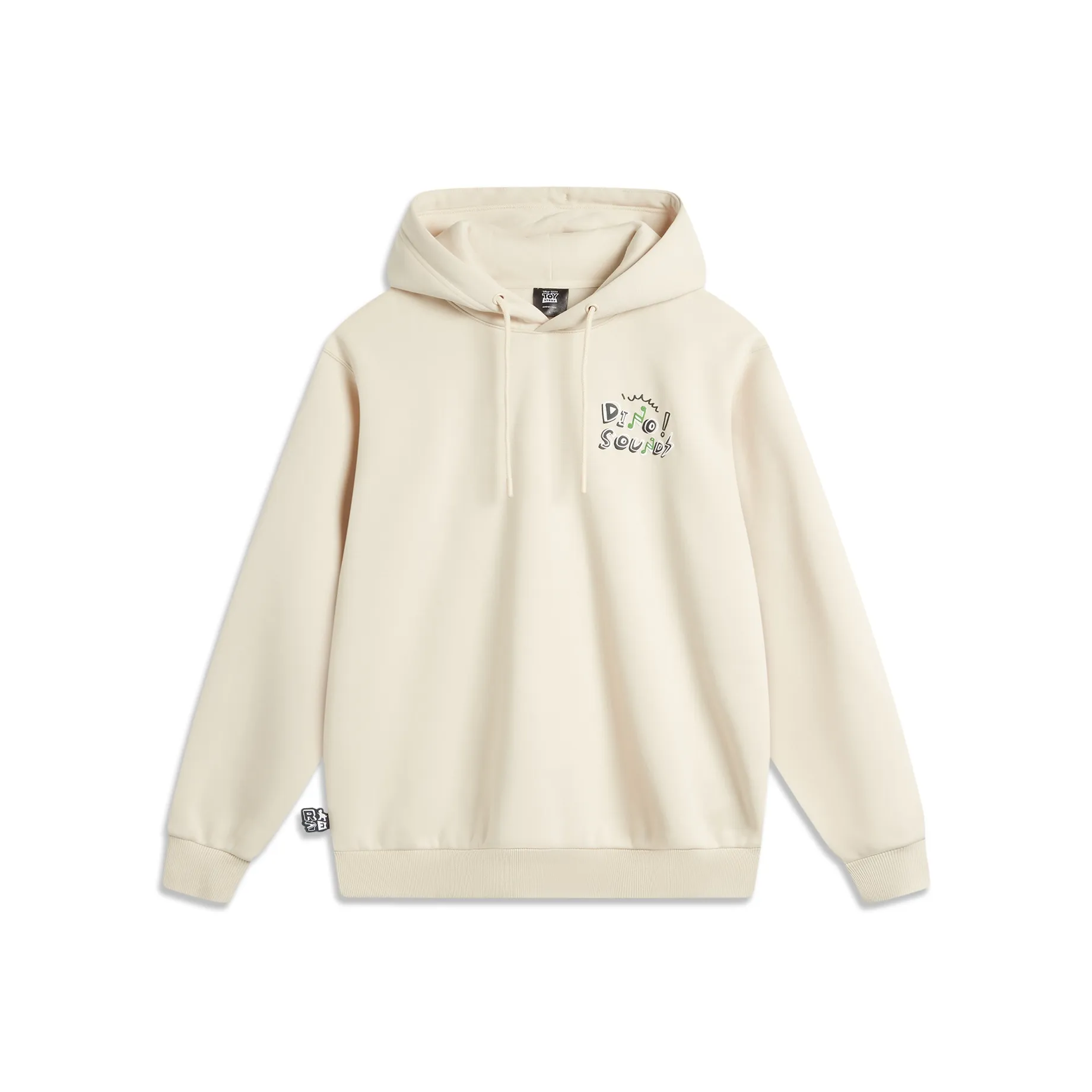 LiNing x Disney Толстовка Унисекс Песочный Гравийный Серый