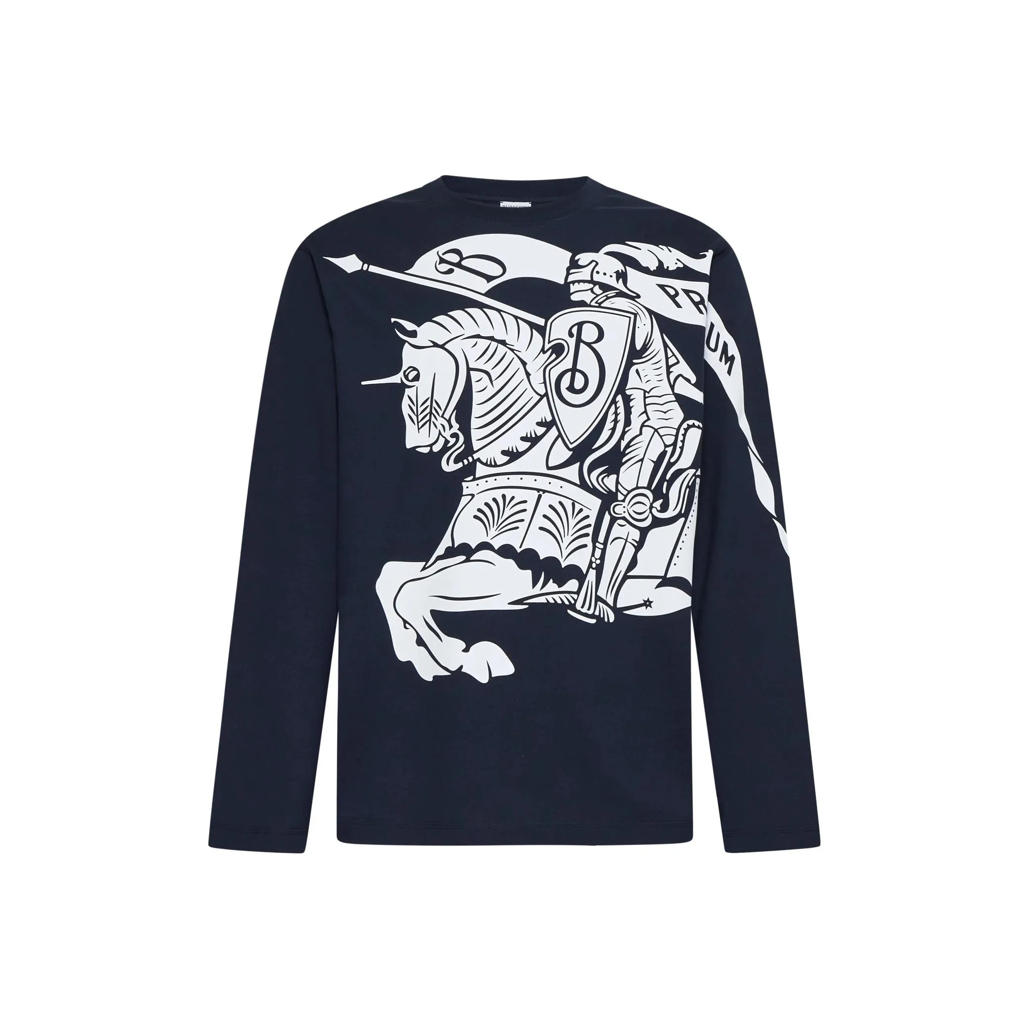 Burberry Equestrian Knight print Cotton T shirt