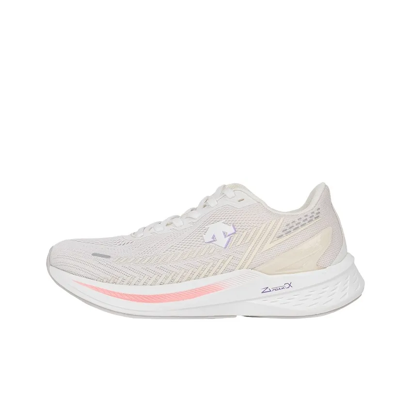 DESCENTE Energize Super V2 противоскользящие устойчивые к истиранию низкий топ беговые кроссовки женские бежевые