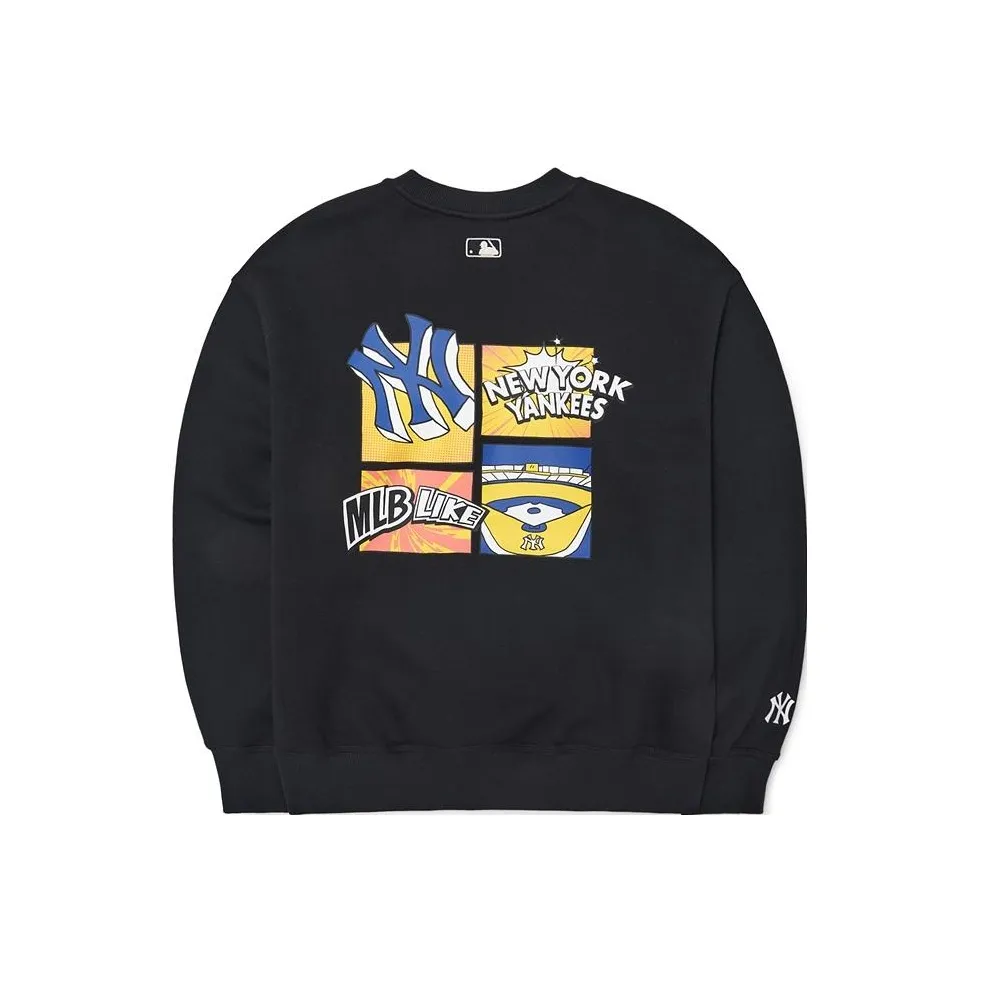 MLB Нью-Йорк Янкис Черный Унисекс Свитшот