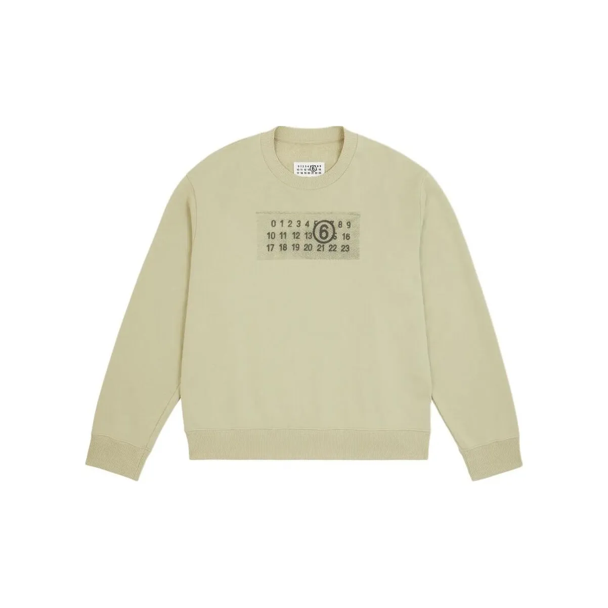 MM6 Maison Margiela SS24 Sweatshirt Unisex Forest Green