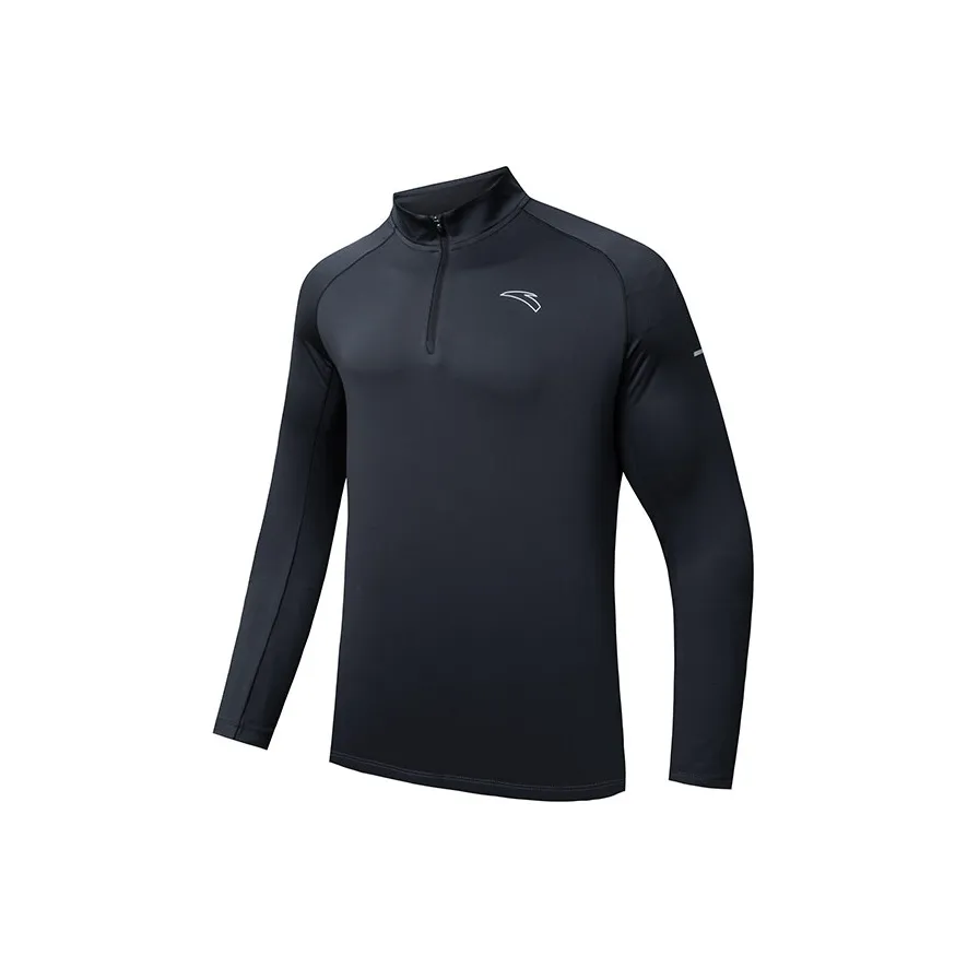 ANTA Running Collection Бег Т-Рубашка Мужская Индиго Чернильно-Серый